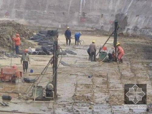 白山我公司承建北京房山区水池地基注浆加固工程